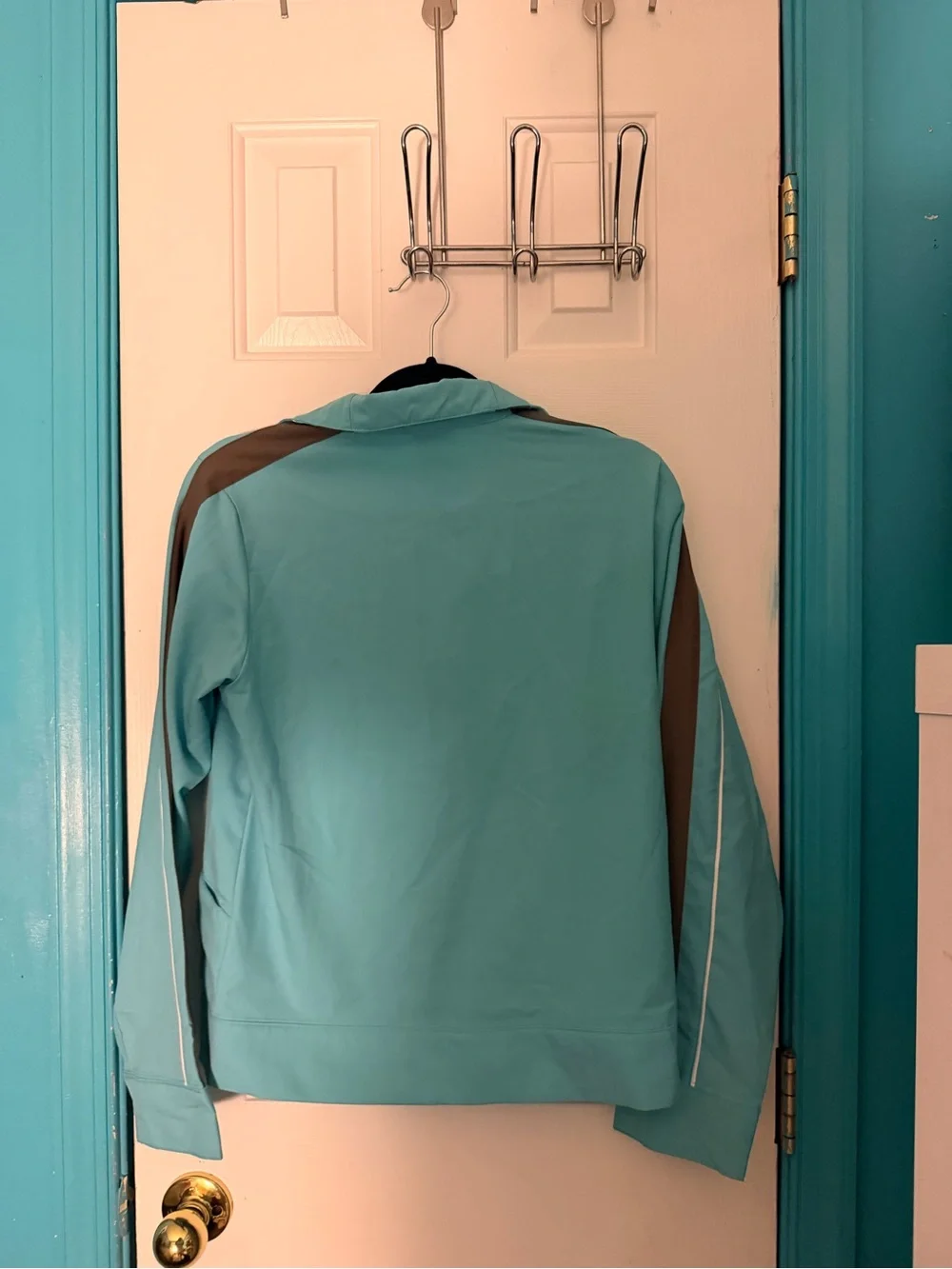Nike Women’s Mint Blue Full-Zip Bomber Jacket